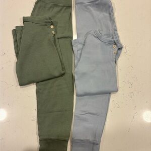 GAP Kids Green and Blue PJs